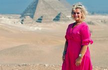 Grand Egyptian Museum with Giza Pyramids And Great Sphinx