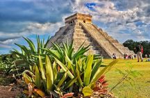 Chichen Itza Family Tour with Cenote and Lunch , private bus