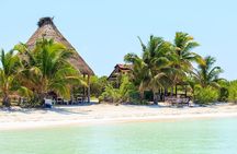 Contoy Island & Mujeres island, snorkeling & lunch on the beach.