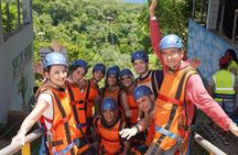 Roatan Zuperman Zip and Zipline Tours Experience