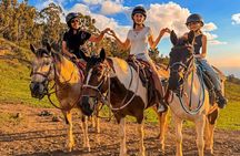 Sunset Mountain Vista Horseback Trail Ride on Oahu