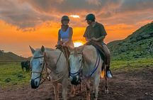 Sunset Mountain Vista Horseback Trail Ride on Oahu