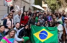 City tour on foot in Santiago