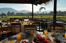 Vang Vieng Hot Air Balloon Kayak Zipline,Blue lagoon1 Tour