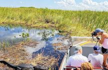 Everglades Airboat Ride and Nature Walk Private Tour