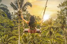 Jungle Swing, Monkey Forest, Rice Terrace and Temple Tour in Bali