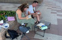 Tour and Drawing in Malaga