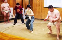 Osaka Sumo Experience with Live Show and Audience Challenge