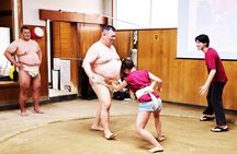 Osaka Sumo Experience with Live Show and Audience Challenge
