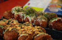 Osaka Food Tour: 15 dishes at 4 Local Eateries
