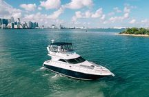47ft + FREE HOUR | Miami Yacht Rental | 3 to 6 Hours | 13 People