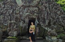 Ubud Art Village, Waterfall, Goa Gajah Temple & Rice Terraces