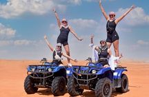 Dubai Half Day Desert Safari Quad Bike or Buggy Ride Sandboarding