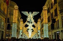 Málaga Christmas Lights Night Tour by Electric Car