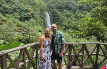 Roseau Valley to Champagne Beach Tour Experience