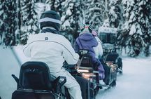 Forest Snowmobile Tour in Alaska