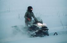 Forest Snowmobile Tour in Alaska