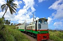 St.Kitts Sugar Train Tour / Pick up & Drop-Off Included 