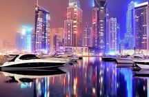 Dubai Evening Tour with Fountain Show, Burj Khalifa & Marina