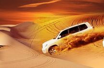 Desert Safari Tour by Car with BBQ and Live Performances