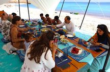 Private Full Day Dimaniyat Island Experience with Beach Barbecue