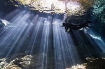 Cenote Scuba Diving Adventure at The Pit and Dos Ojos