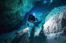Cenote Scuba Diving Adventure at The Pit and Dos Ojos