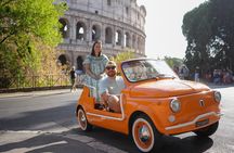 Convertible Fiat 500 Tour in Rome with Professional Photos 
