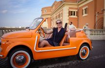 Convertible Fiat 500 Tour in Rome with Professional Photos 