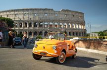 Convertible Fiat 500 Tour in Rome with Professional Photos 