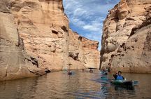 Kayak Antelope Canyon and hike, at Lake Powell 