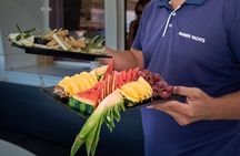 Heraklion: Sunset Luxury Cruise with Sushi and Open Bar