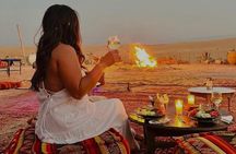 Marrakech: Quad Bike and Camel Ride &Dinner show in Agafay desert