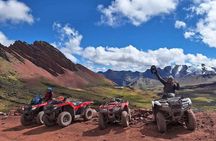 ATV Adventure to Rainbow Mountain and red valley from Cusco