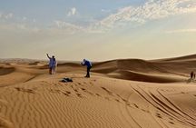 Morning Desert Walking Tour in Abu Dhabi with Camel Rides