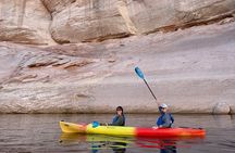 Kayak Antelope Canyon and hike, at Lake Powell 