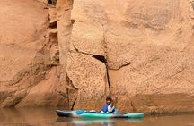 Kayak Antelope Canyon and hike, at Lake Powell 