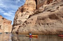 Kayak Antelope Canyon and hike, at Lake Powell 