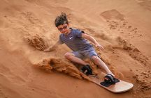 Morning Vip Red Dunes Safari: Camel Ride & Sandboarding Adventure