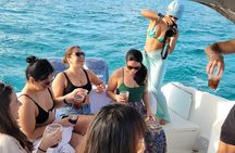 Exotic half day private charters to Rose Island, Pigs and Turtles