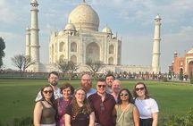 Luxury Taj Mahal and Agra Fort Tour by Train From Delhi