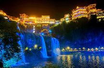 1-Day Private Tour to Tianmen Mountain & Furong Town Night Light
