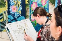 Private Bali Batik Class, Temple and Waterfall Tour