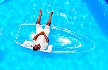 Punta Cana Kayak photoshoot on the beach/flying dress or bikini