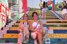 Selaron staircase and Santa Teresa