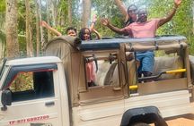 tuk tuk tour from Kandy to Sigiriya and Minneriya Safari trip.
