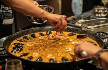 Barcelona Full Market Tour, Tapas & Hands-On Paella Cooking Class