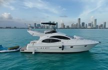 48ft + FREE HOUR Miami Yacht Rental, 2 to 6 Hours, 13 People