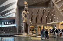 Private Guided with tickets to Grand Egyptian Museum&Old bazar
