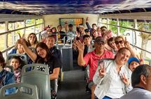 Cable Car, Funicular and Sightseeing Bus in Santiago one day